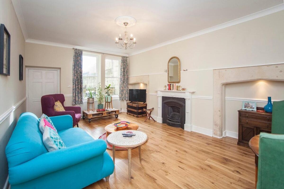 Georgian Garden Apartment - Central Bath Extérieur photo
